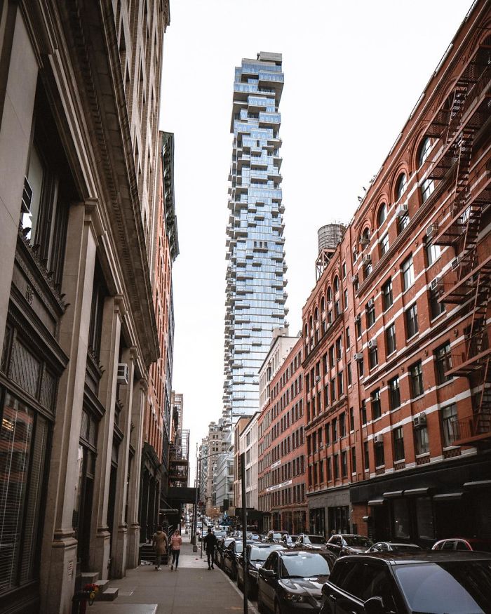 This Building In NYC Looks Like A Massive Jenga Game