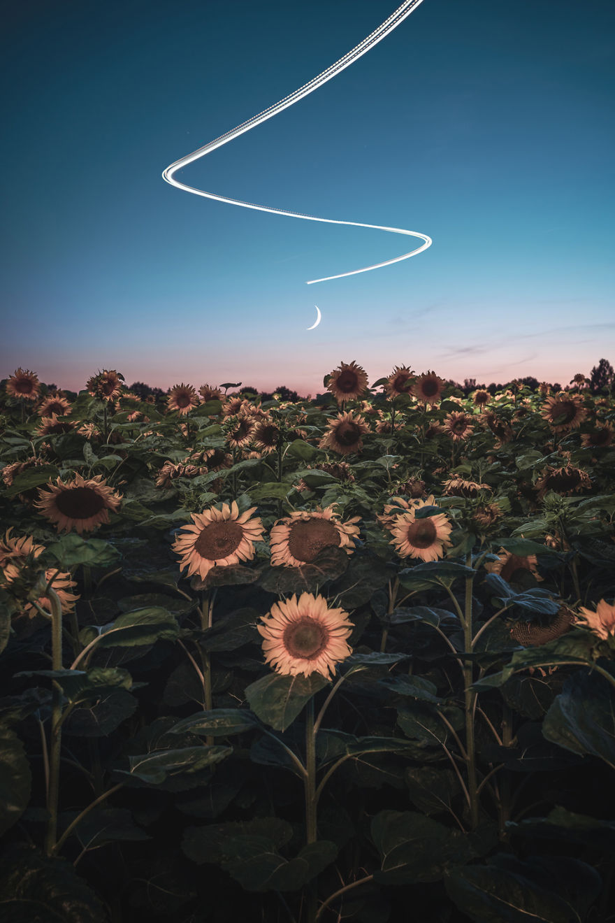 I've Painted Night Landscapes With A Drone