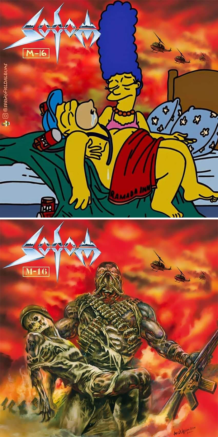 Simpsons-Springfield-Albums-Music-Covers