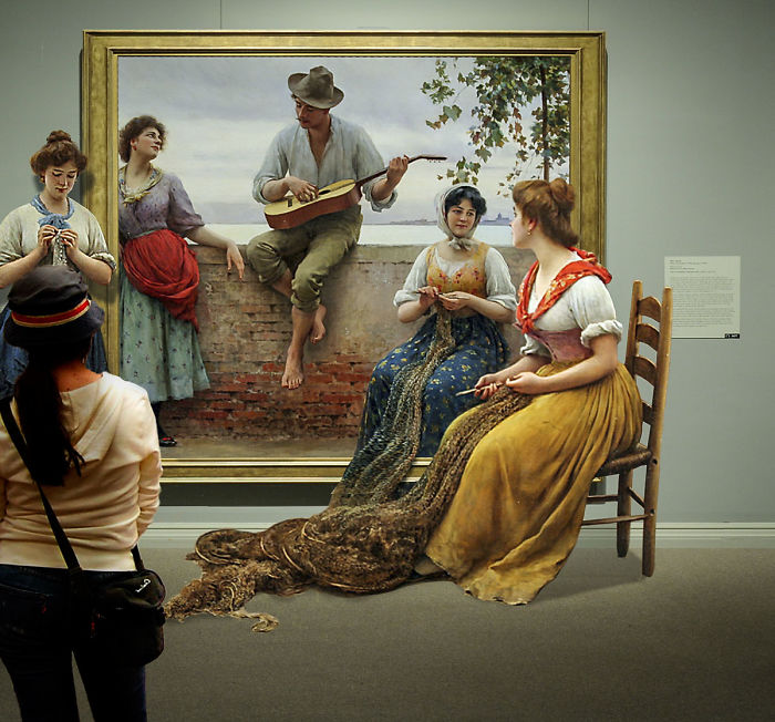 These Artists Challenged Themselves To Bring Characters From Classic Paintings To The Real World