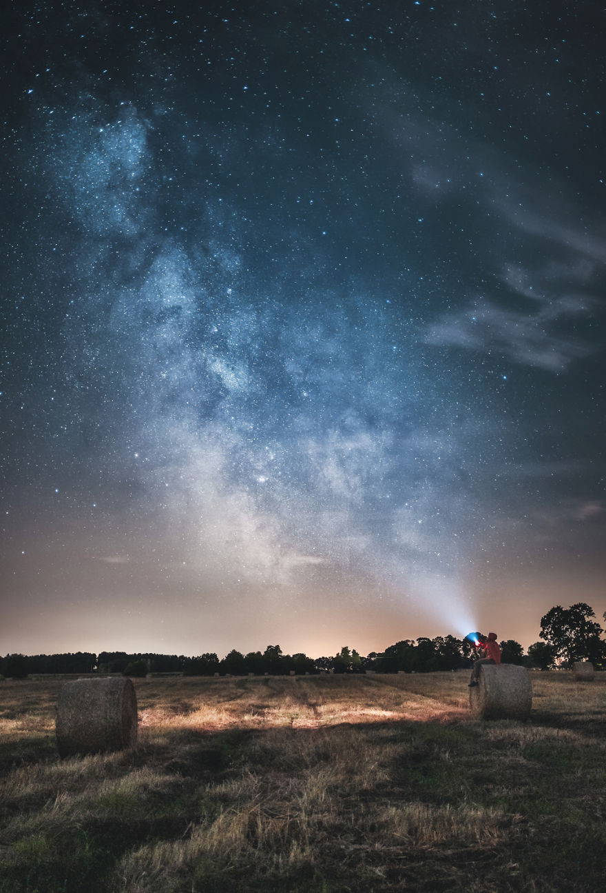 I've Painted Night Landscapes With A Drone