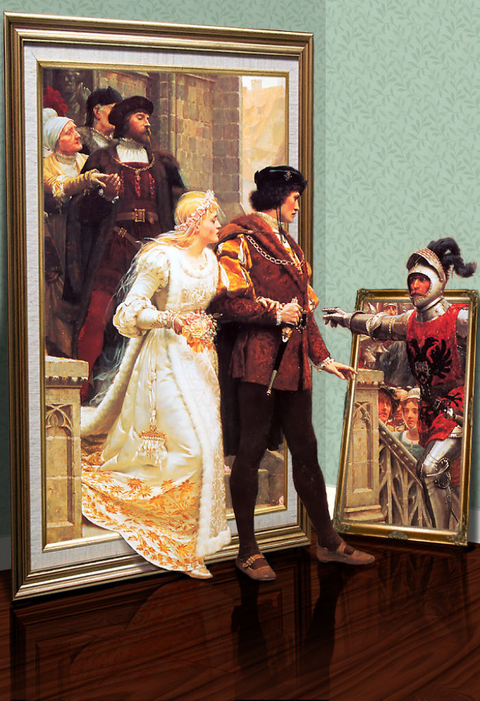 These Artists Challenged Themselves To Bring Characters From Classic Paintings To The Real World