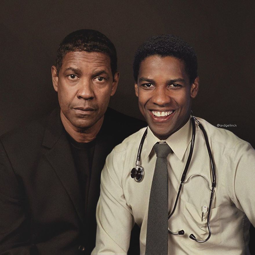 Denzel Washington And Dr. Phillip Chandler