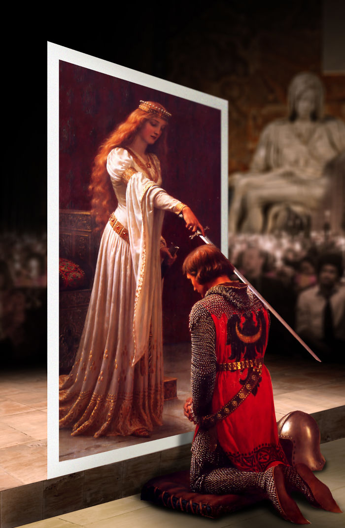 These Artists Challenged Themselves To Bring Characters From Classic Paintings To The Real World