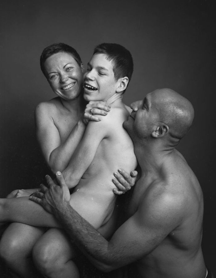 Mom Tanya, Dad Sasha And Rinat, 14 Years Old, Cerebral Palsy, Dysarthria