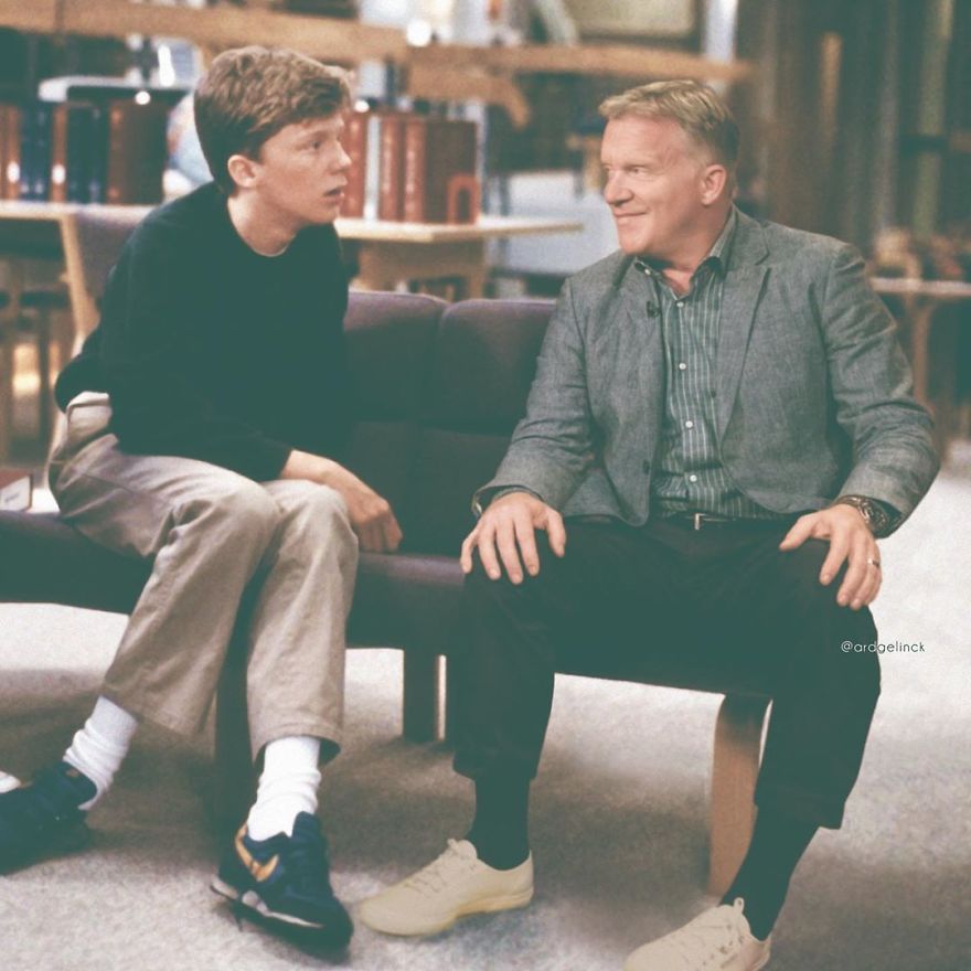 Anthony Michael Hall As Brian Johnson
