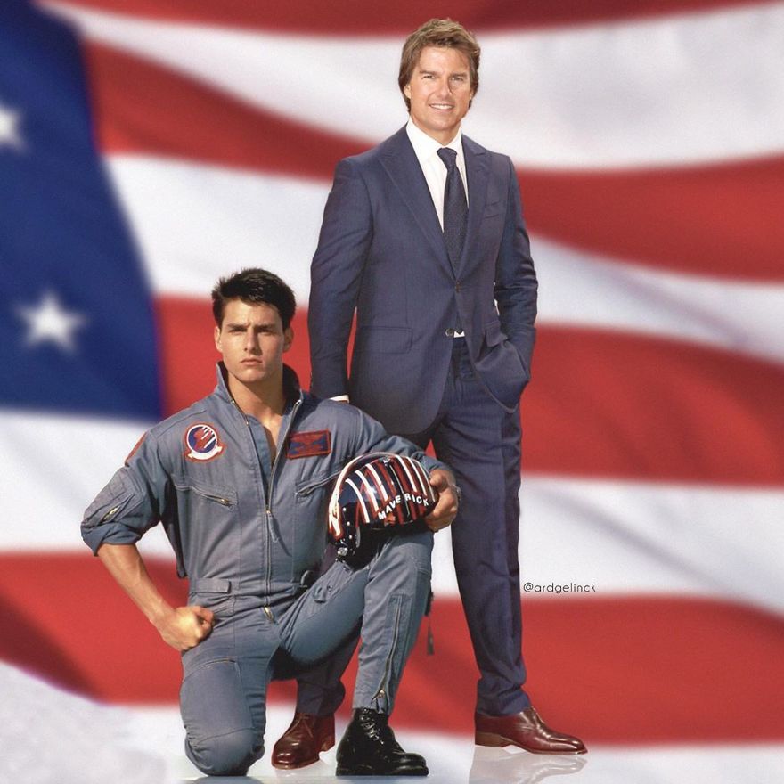 Tom Cruise And Maverick