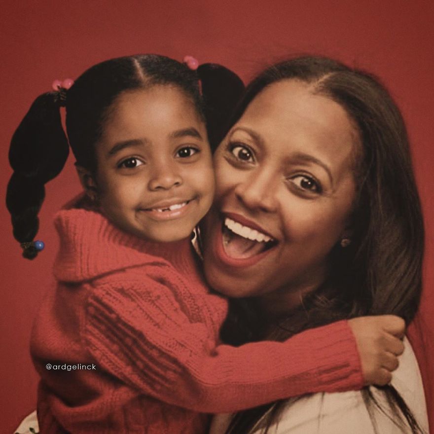 Keshia Knight Pulliam And Rudy Huxtable