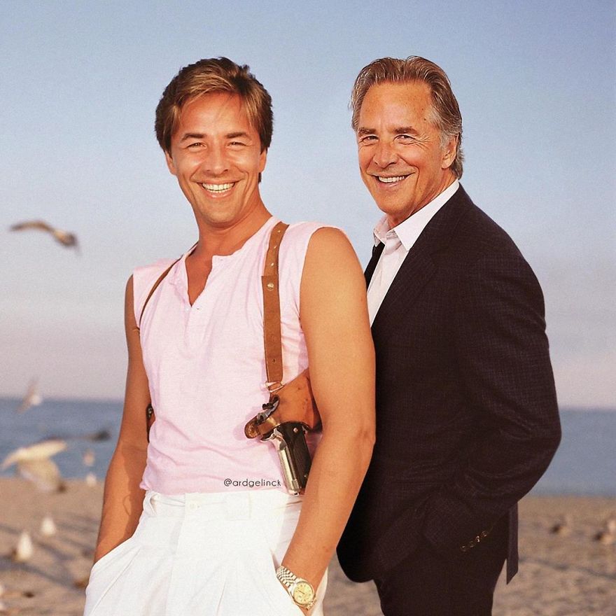 Don Johnson And James "Sonny" Crockett