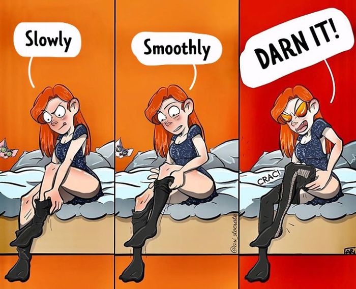 An Illustrator From France Draws Relatable Life Situations We Have All Been In An Illustrator From France Draws Relatable Life Situations We Have All Been In