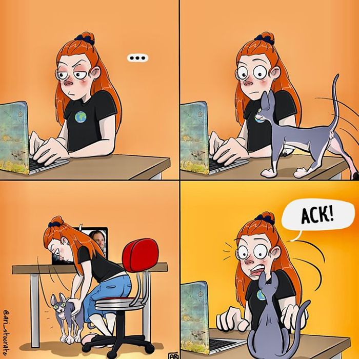 An Illustrator From France Draws Relatable Life Situations We Have All Been In