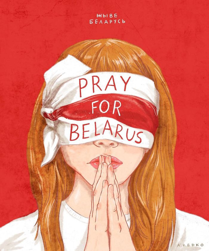 Artists With Belarus - Powerful Art Movement Showing Solidarity With Belarus People