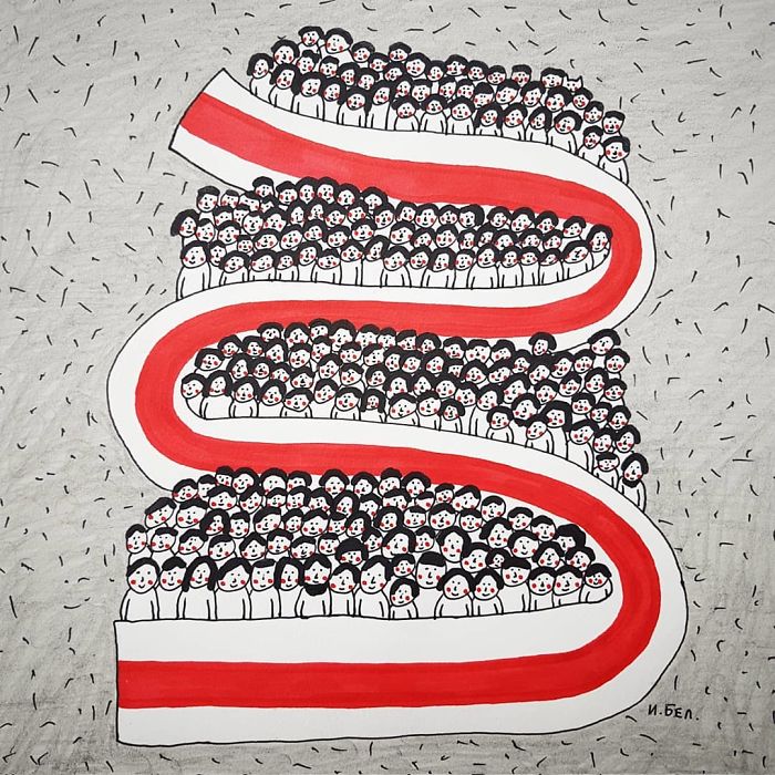 Artists With Belarus - Powerful Art Movement Showing Solidarity With Belarus People