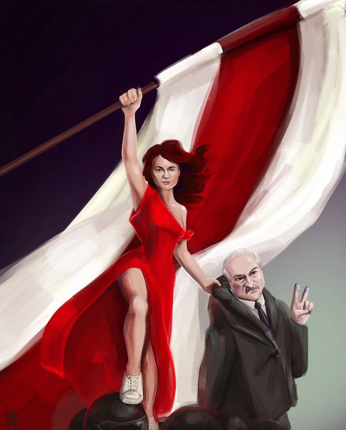 Artists With Belarus - Powerful Art Movement Showing Solidarity With Belarus People