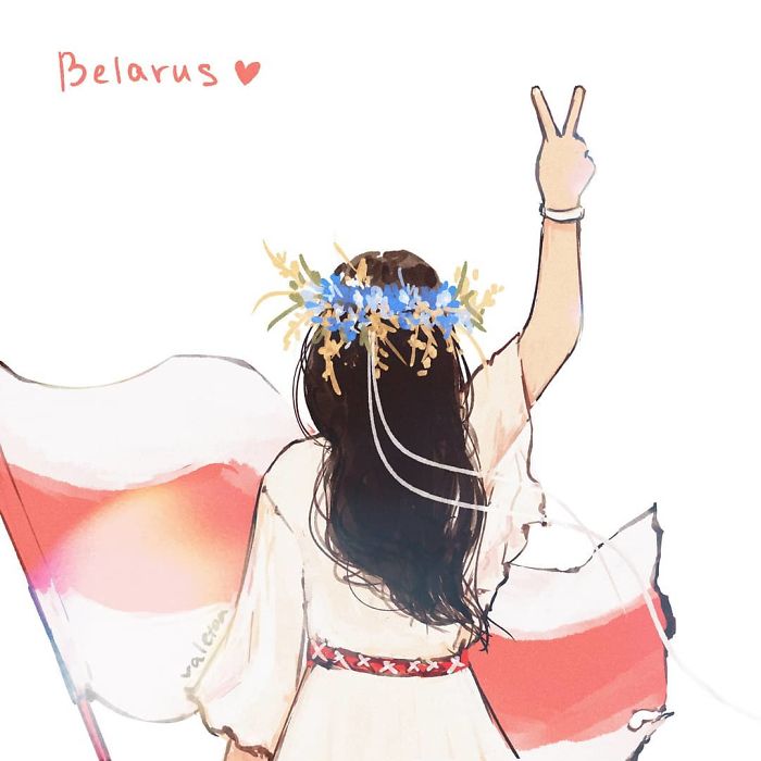 Artists With Belarus - Powerful Art Movement Showing Solidarity With Belarus People