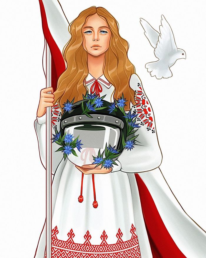 Artists With Belarus - Powerful Art Movement Showing Solidarity With Belarus People