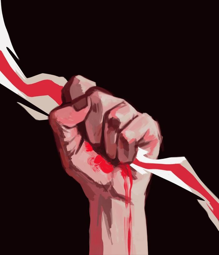Artists With Belarus - Powerful Art Movement Showing Solidarity With Belarus People