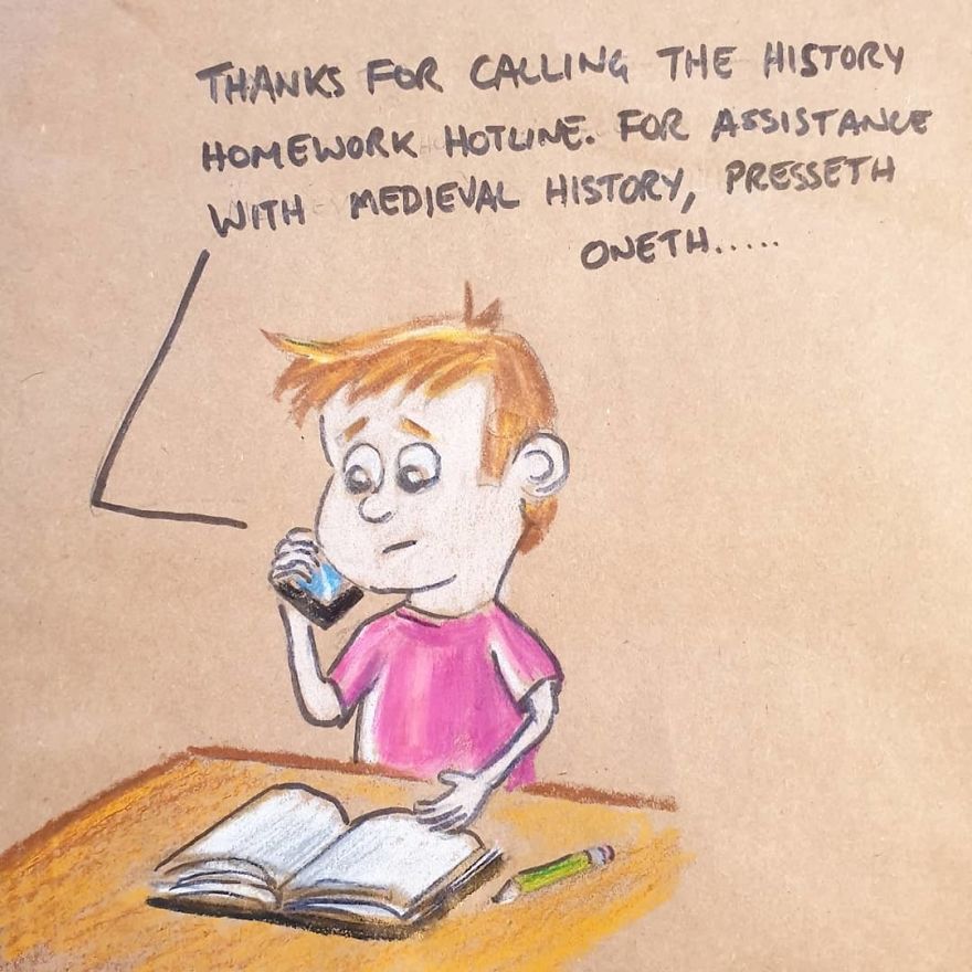 Dad-Drawings-Funny-Cartoons-On-Lunch-Bags-Sandwichbagdad