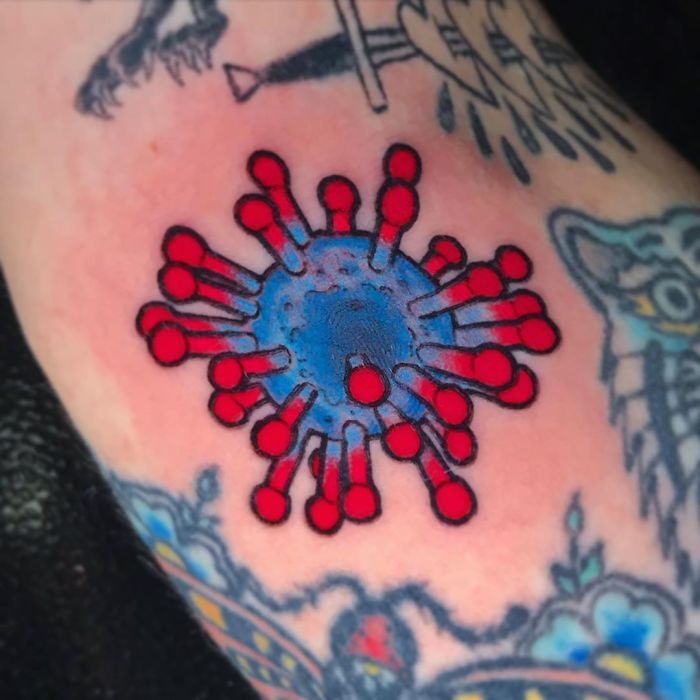 Coronavirus-Tattoos