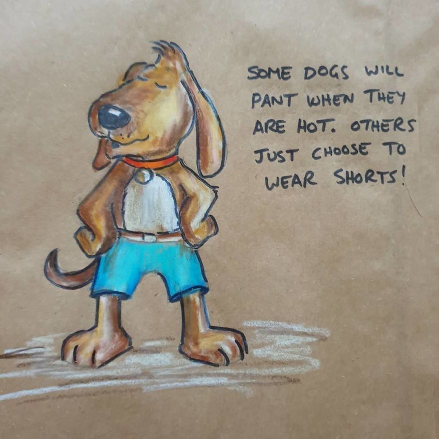 Dad-Drawings-Funny-Cartoons-On-Lunch-Bags-Sandwichbagdad