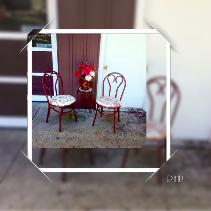 Refinishing Curbside Furniture