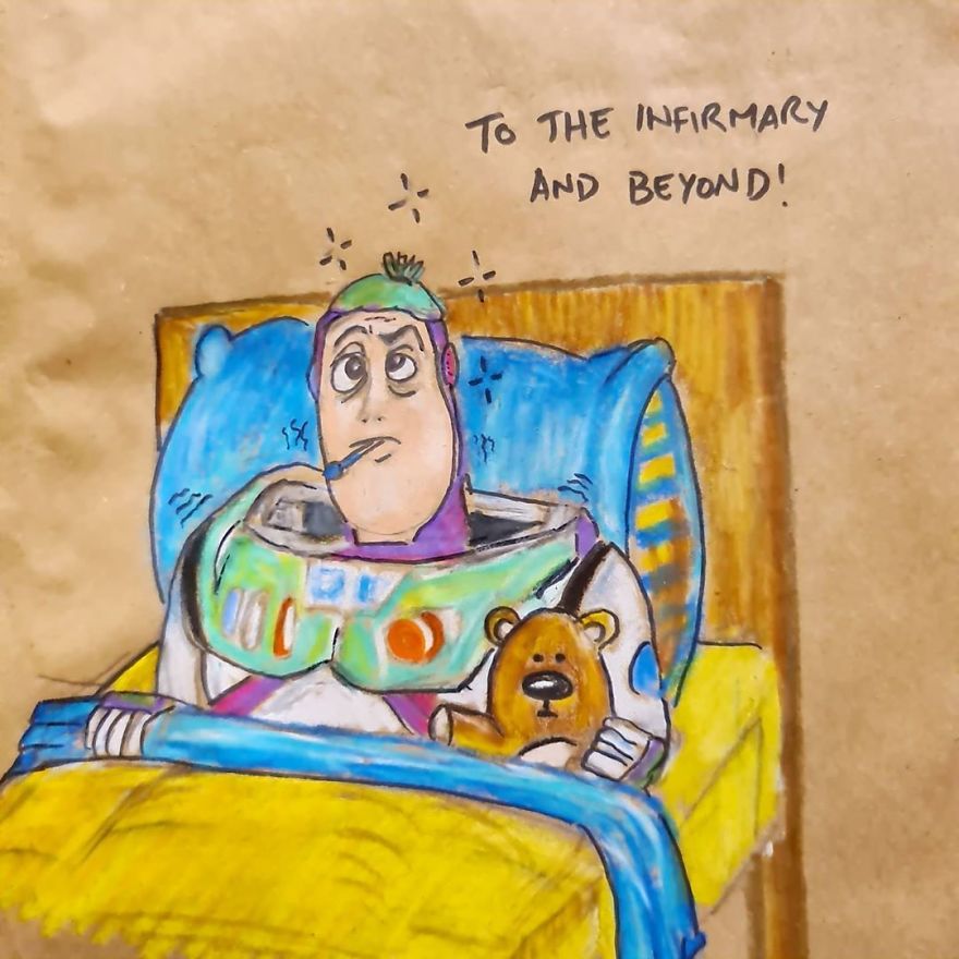 Dad-Drawings-Funny-Cartoons-On-Lunch-Bags-Sandwichbagdad
