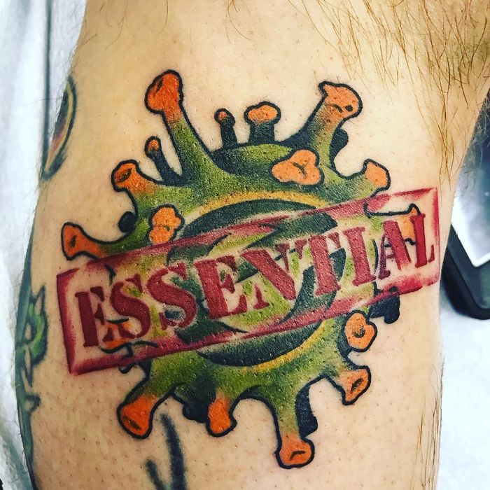 Coronavirus-Tattoos