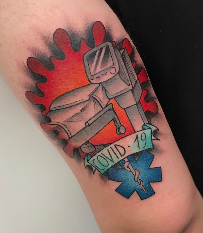 Coronavirus-Tattoos