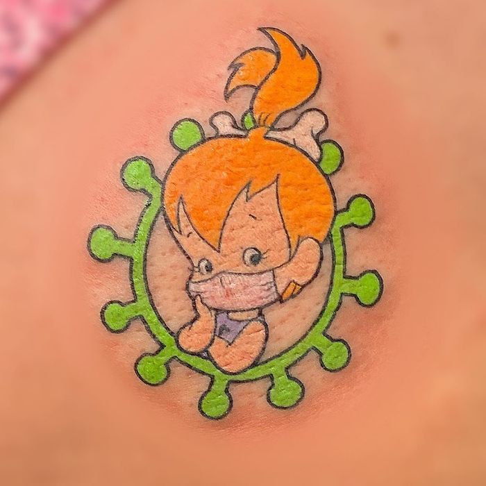 Coronavirus-Tattoos