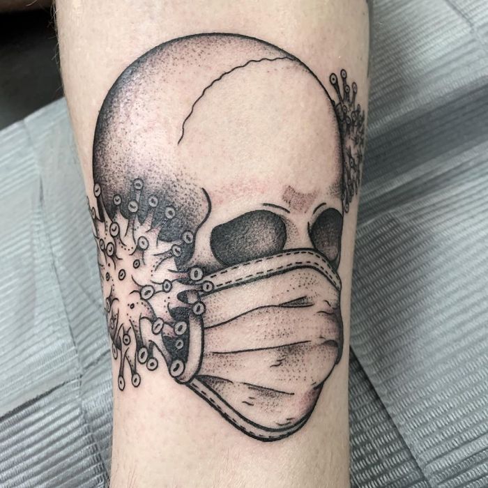 Coronavirus-Tattoos