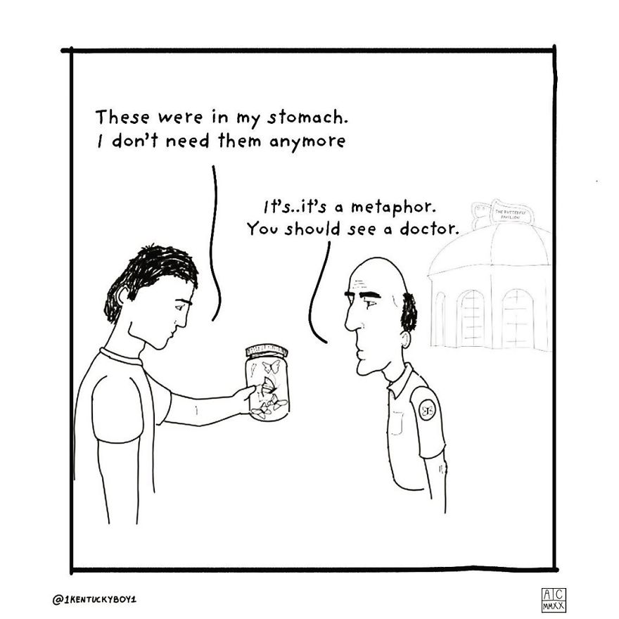 The Pain Never Leaves, It Just Goes To Sleep... Heavy, Huh?