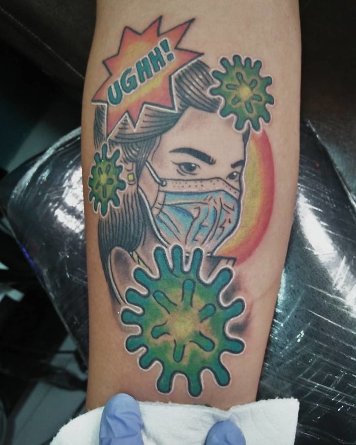 Coronavirus-Tattoos