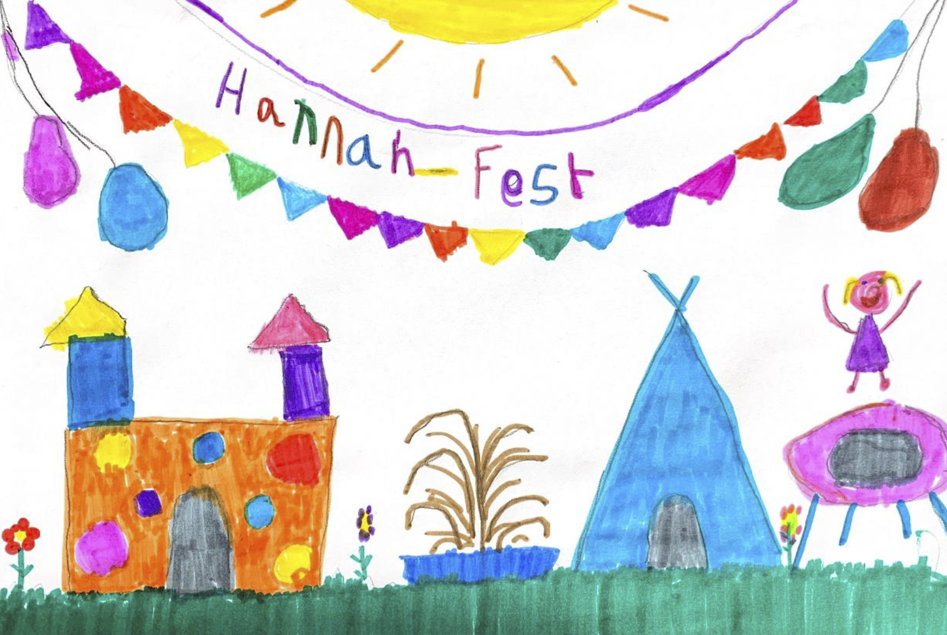 8 Kids Draw Their Own Version Of A Dream Garden, And 3D Artists Take It And Make It Real