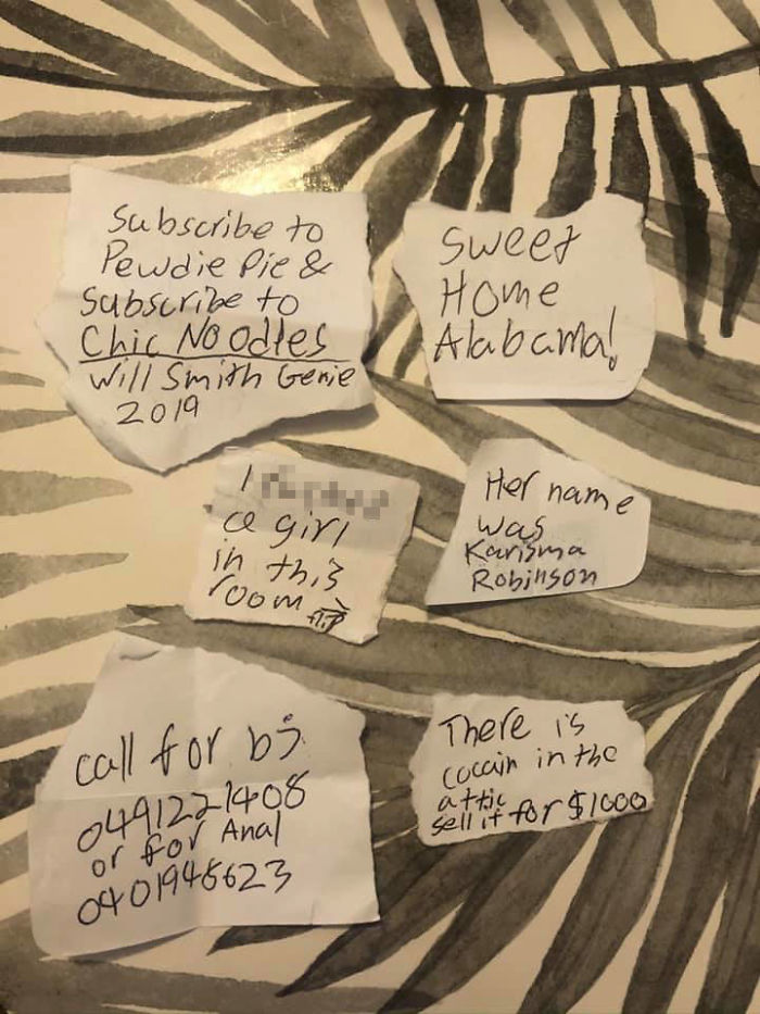 Someone Posts A Letter They Found In Their Newly Purchased Caravan, Others Join In By Sharing Hidden Messages They've Found Themselves