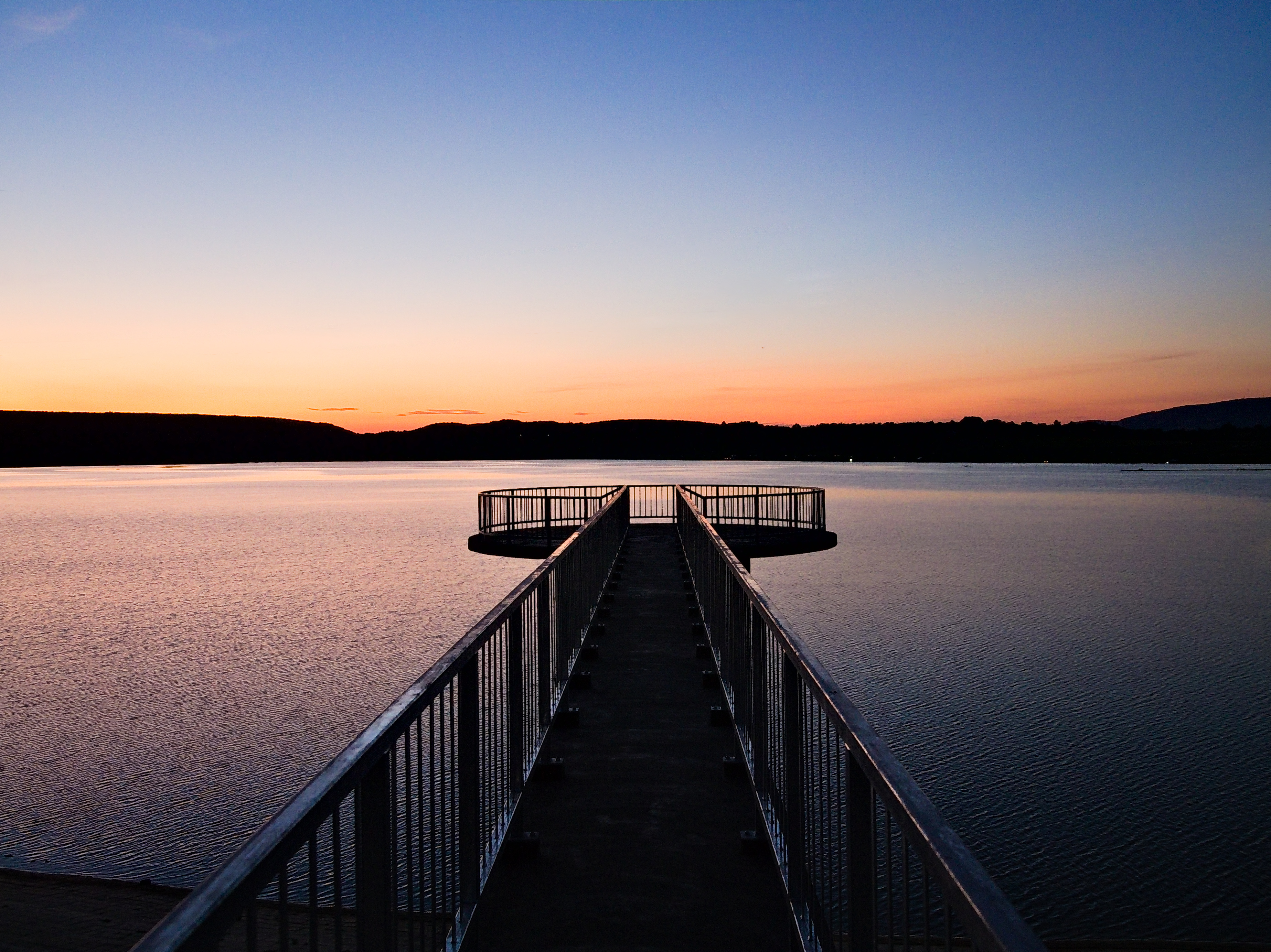 How I Finally Took A Walk At The Fehervarcsurgo Lake In The Evening