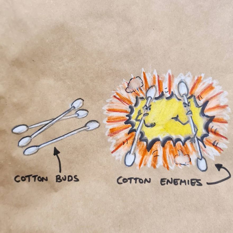 Dad-Drawings-Funny-Cartoons-On-Lunch-Bags-Sandwichbagdad