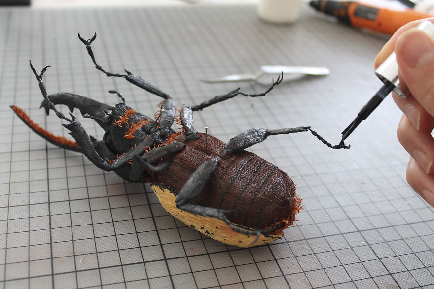 I Use My Unique Technique To Create Realistic Animals And Plants From Paper (34 New Pics) I Use My Unique Technique To Create Realistic Animals And Plants From Paper (34 New Pics)