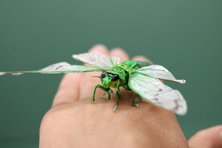 I Use My Unique Technique To Create Realistic Animals And Plants From Paper (34 New Pics) I Use My Unique Technique To Create Realistic Animals And Plants From Paper (34 New Pics)