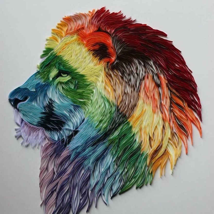 On Edge Paper Quilling Artist