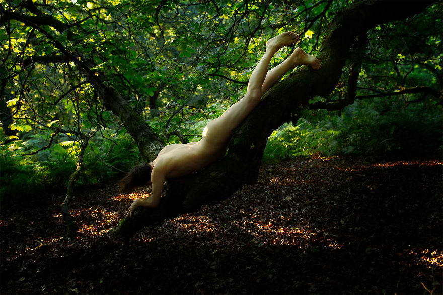 Award Winning Photographer Spends Lock Down Naked Among The Trees! Award Winning Photographer Spends Lock Down Naked Among The Trees!