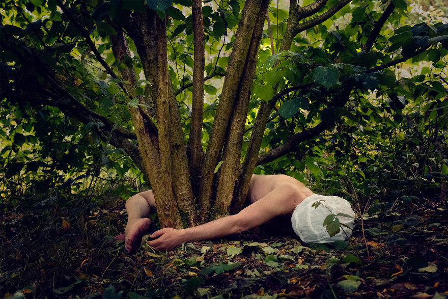 Award Winning Photographer Spends Lock Down Naked Among The Trees! Award Winning Photographer Spends Lock Down Naked Among The Trees!
