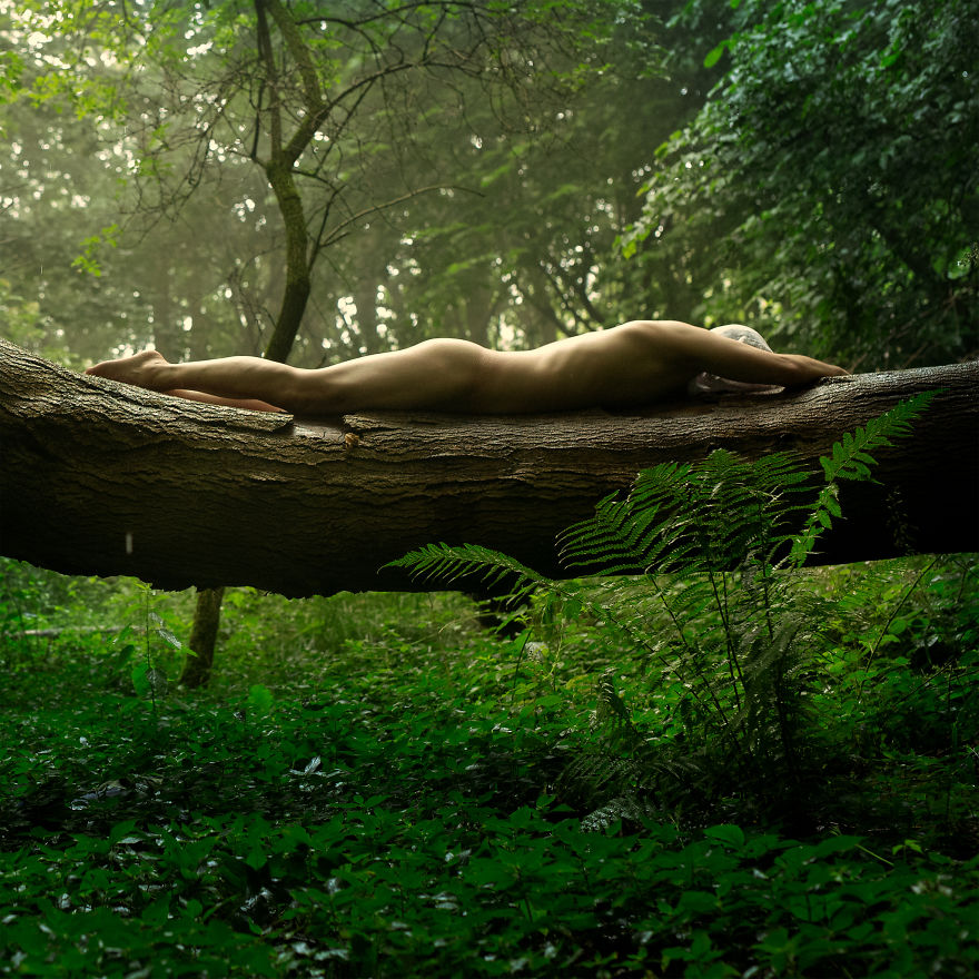 Award Winning Photographer Spends Lock Down Naked Among The Trees! Award Winning Photographer Spends Lock Down Naked Among The Trees!