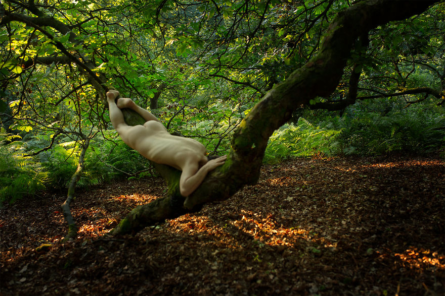 Award Winning Photographer Spends Lock Down Naked Among The Trees! Award Winning Photographer Spends Lock Down Naked Among The Trees!