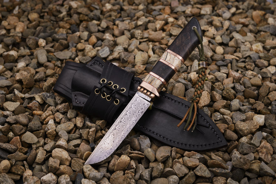 Russian Craftsman Creates Knives Using Buckwheat And Mammoth Teeth (12 Pics) Russian Craftsman Creates Knives Using Buckwheat And Mammoth Teeth (12 Pics)