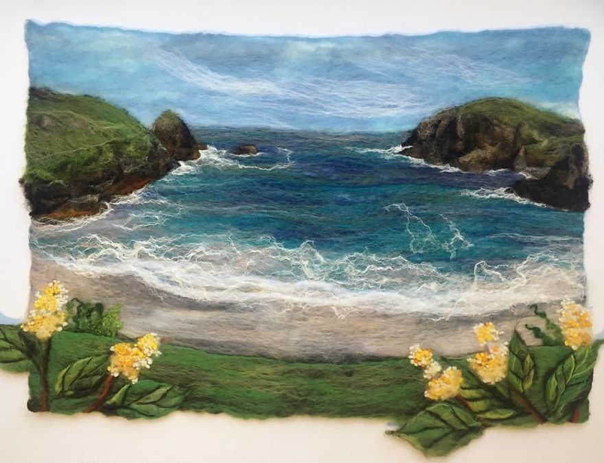 Dalbeg Beach On The Isle Of Lewis