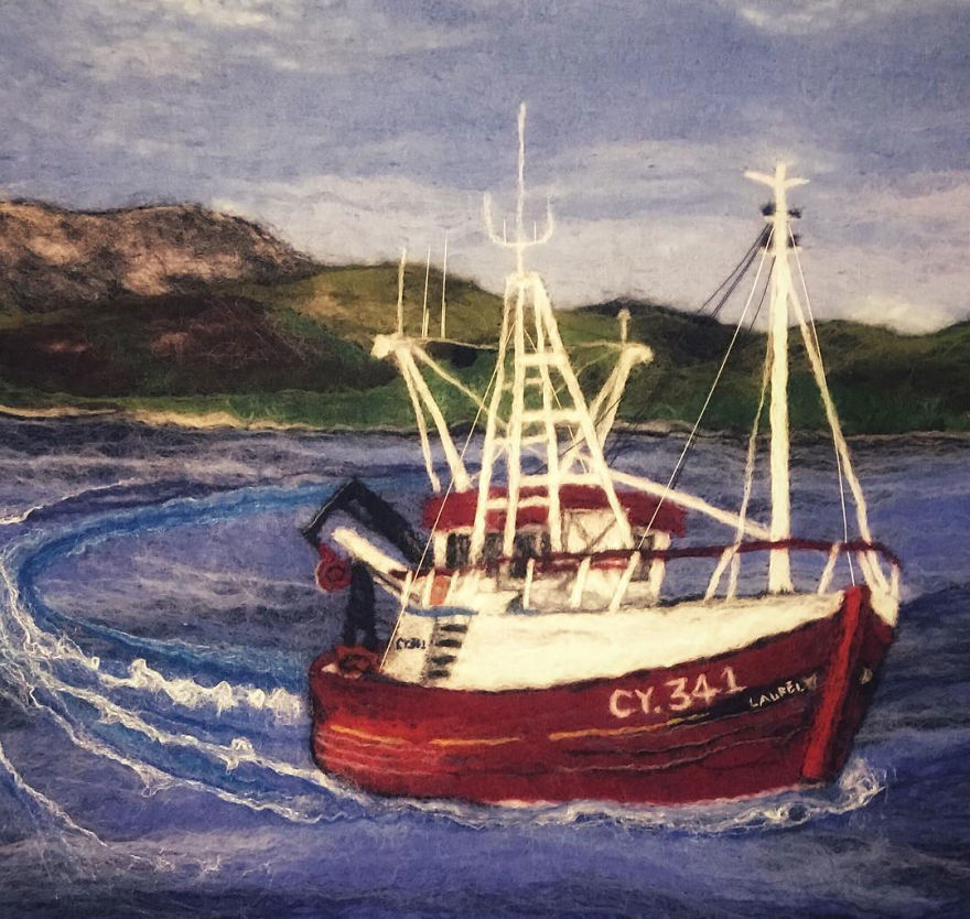 Fishing Boat At Mallaig