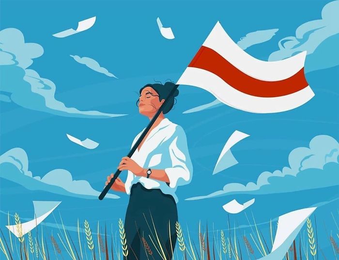 Artists With Belarus - Powerful Art Movement Showing Solidarity With Belarus People