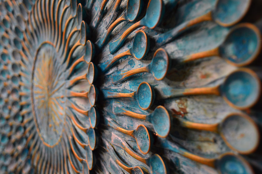 I Make Circles Out Of Cutlery And LED Lighting To Produce These 36 Spectacular Images