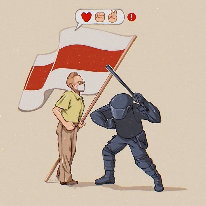 Artists With Belarus - Powerful Art Movement Showing Solidarity With Belarus People