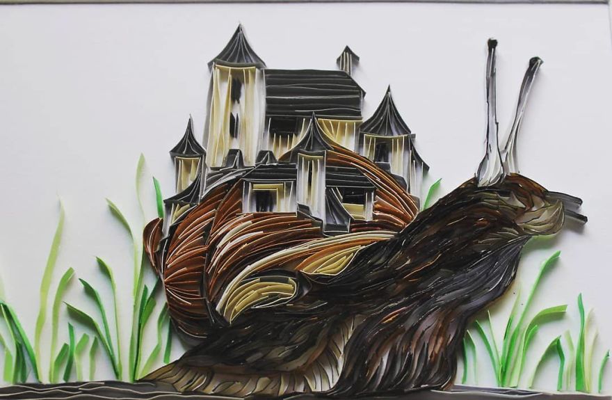 On Edge Paper Quilling Artist